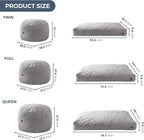 Giant Convertible Bean Bag Chair Bed