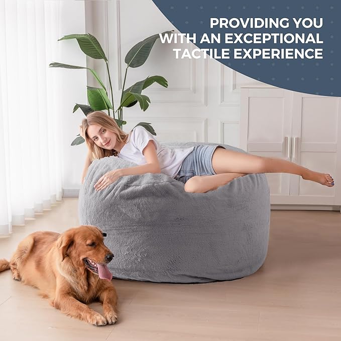 Giant Convertible Bean Bag Chair Bed