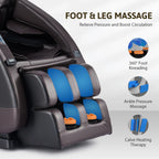 SL-Track Recliner Chair with Foot Rollers and Heating