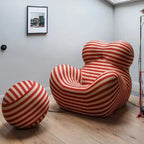 Comfortable Single Balcony Lounge Sofa Chair