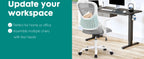 Mesh Ergonomic Office Chair with Flip-Up Arms