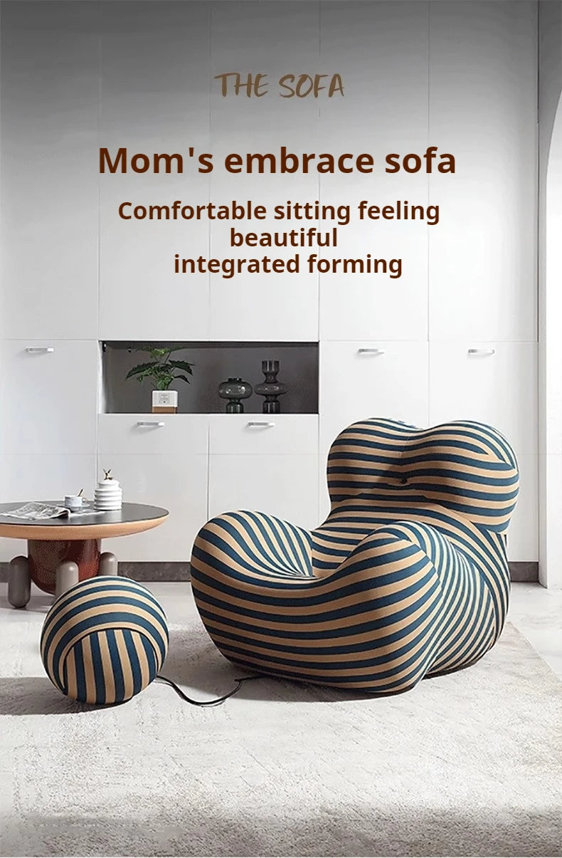 Comfortable Single Balcony Lounge Sofa Chair