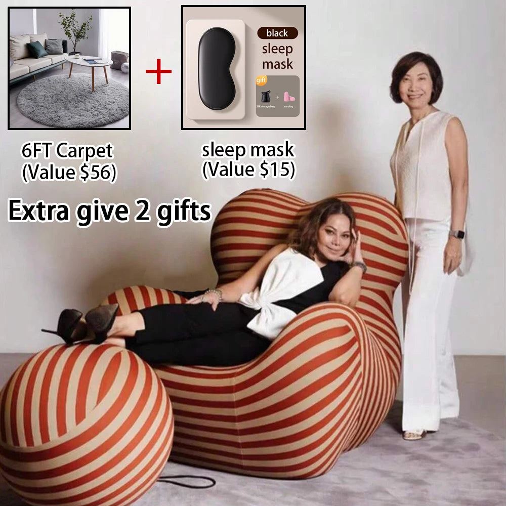 Comfortable Single Balcony Lounge Sofa Chair