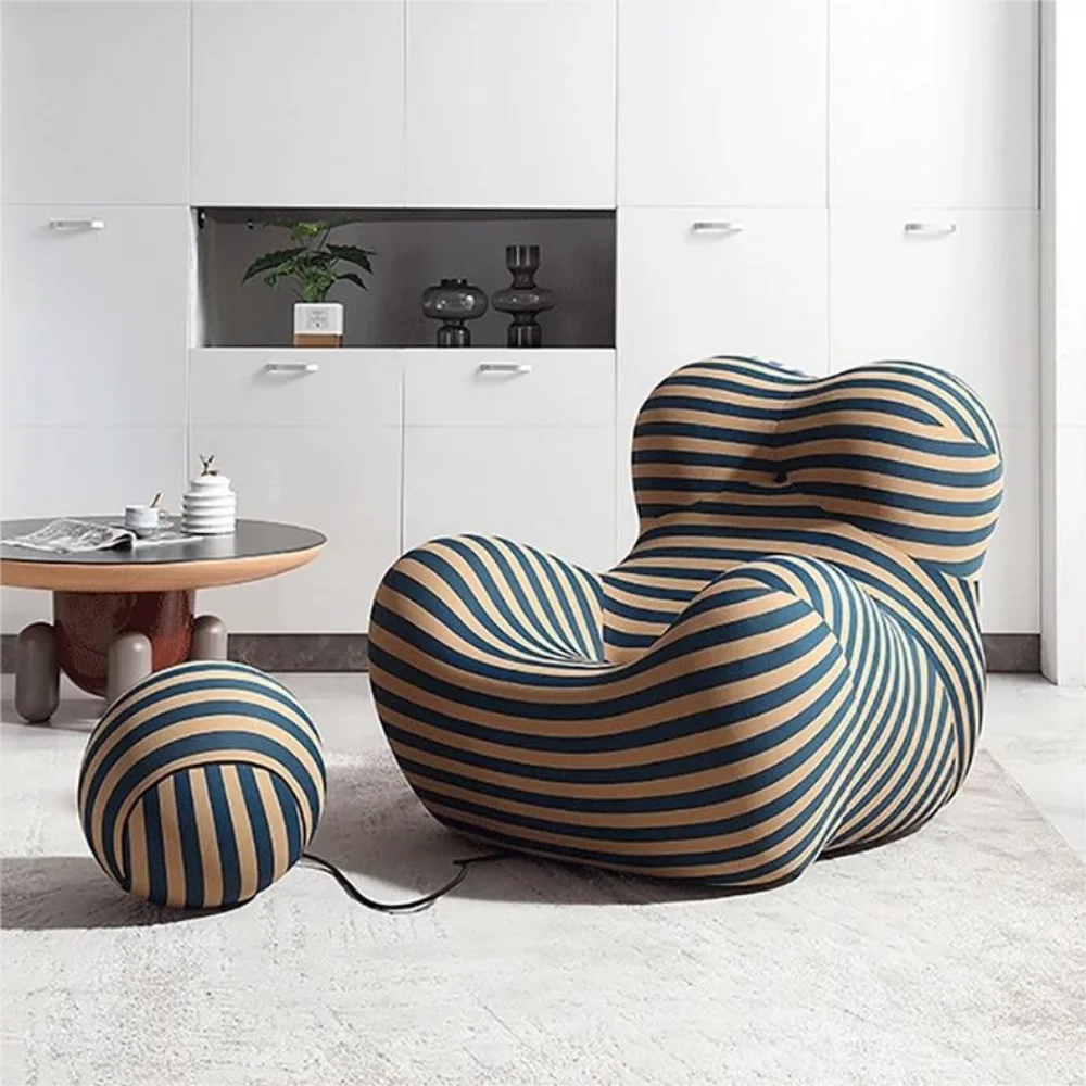 Comfortable Single Balcony Lounge Sofa Chair