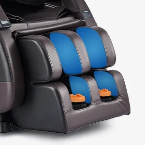 SL-Track Recliner Chair with Foot Rollers and Heating
