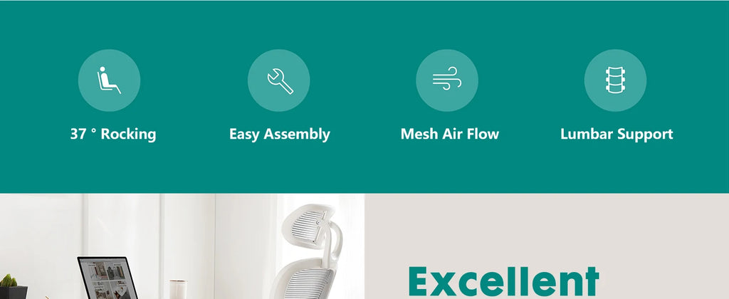 Mesh Ergonomic Office Chair with Flip-Up Arms