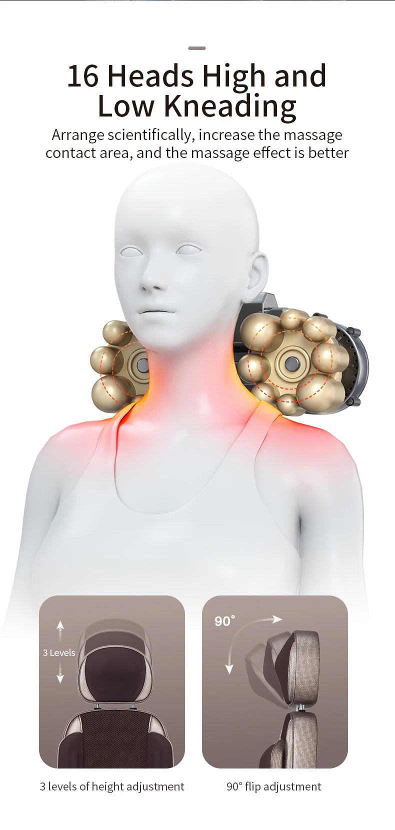 Electric Full Body Massage Cushion with Heating
