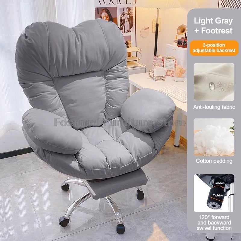 Soft Large Swivel Gaming Office Chair