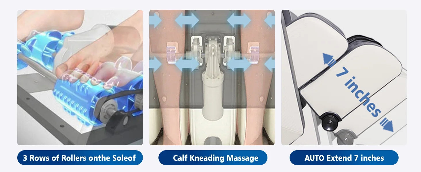 4D Zero Gravity AI Voice Massage Chair