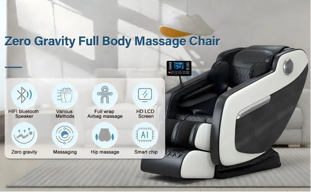 4D Zero Gravity Shiatsu Massage Chair