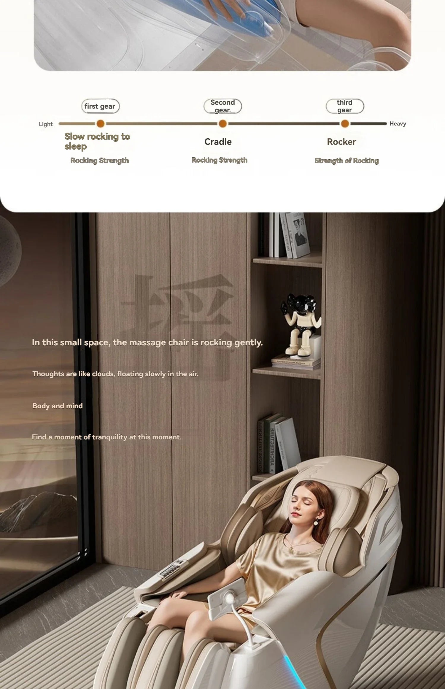 4D Electric Full Body Zero Gravity Chair