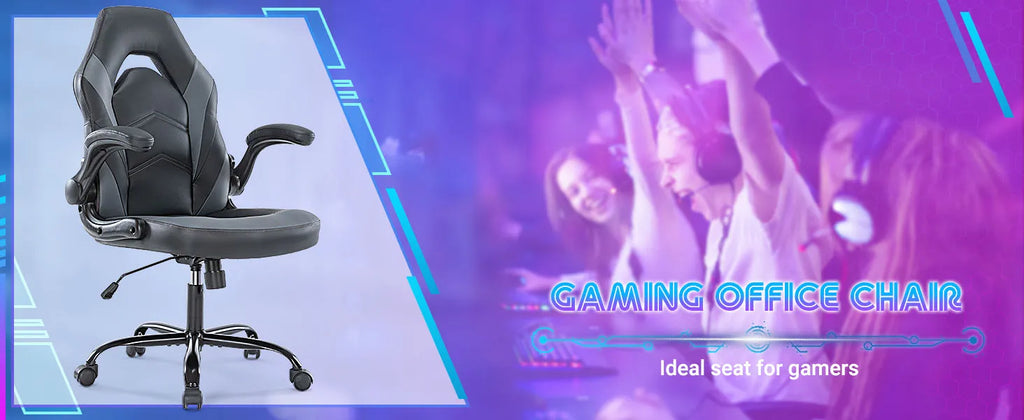 Adjustable PU Leather Racing Gaming Chair