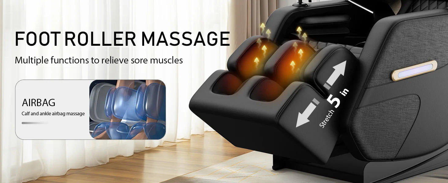Zero Gravity Full-Body Massage Recliner