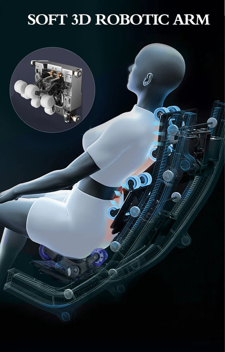 Luxury 4D SL-Track Zero Gravity Massager