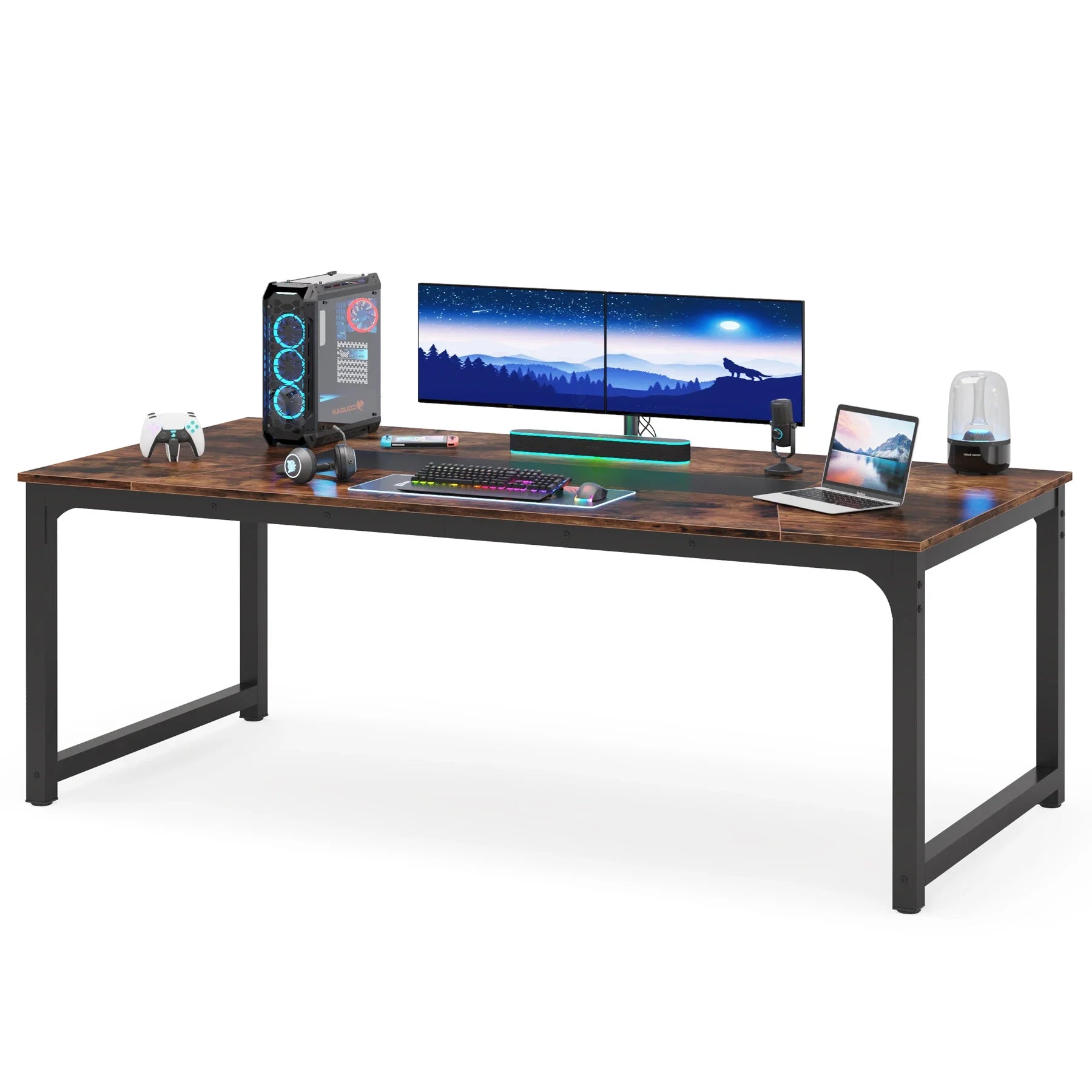 70-Inch Modern Executive Office Computer Desk