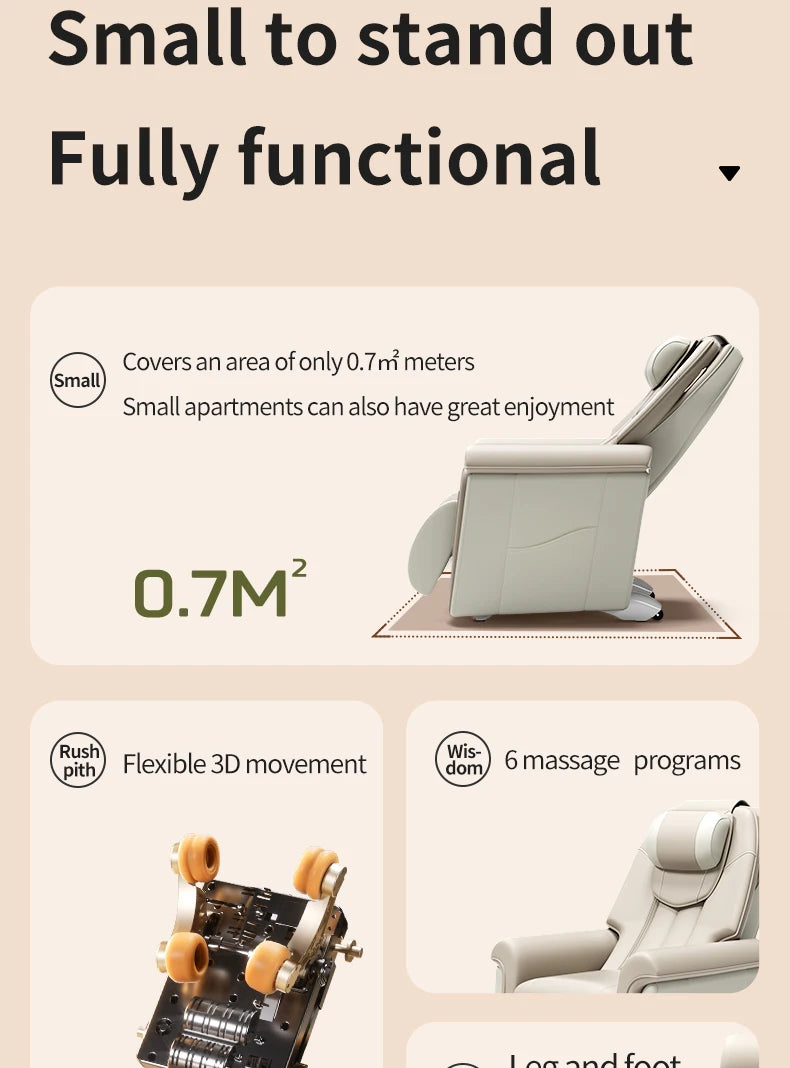 Luxury 4D SL Recliner Zero Gravity Chair