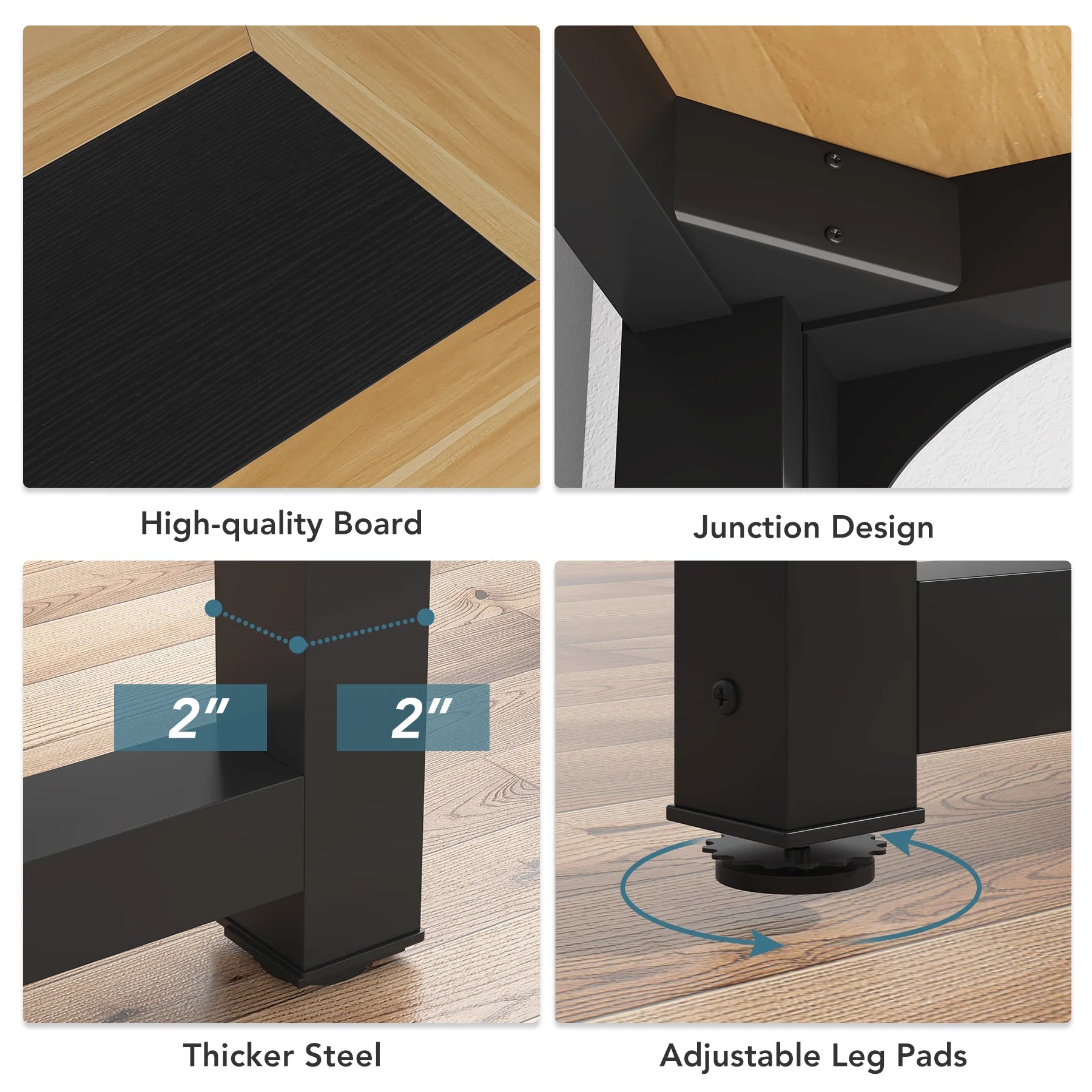 70-Inch Modern Executive Office Computer Desk