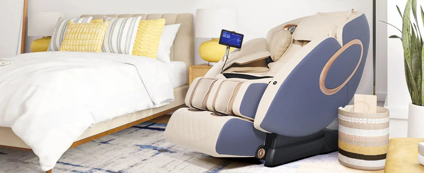 4D SL-Track Massager with App and Yoga Stretch
