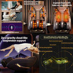 4D Full Body Zero Gravity Shiatsu Recliner