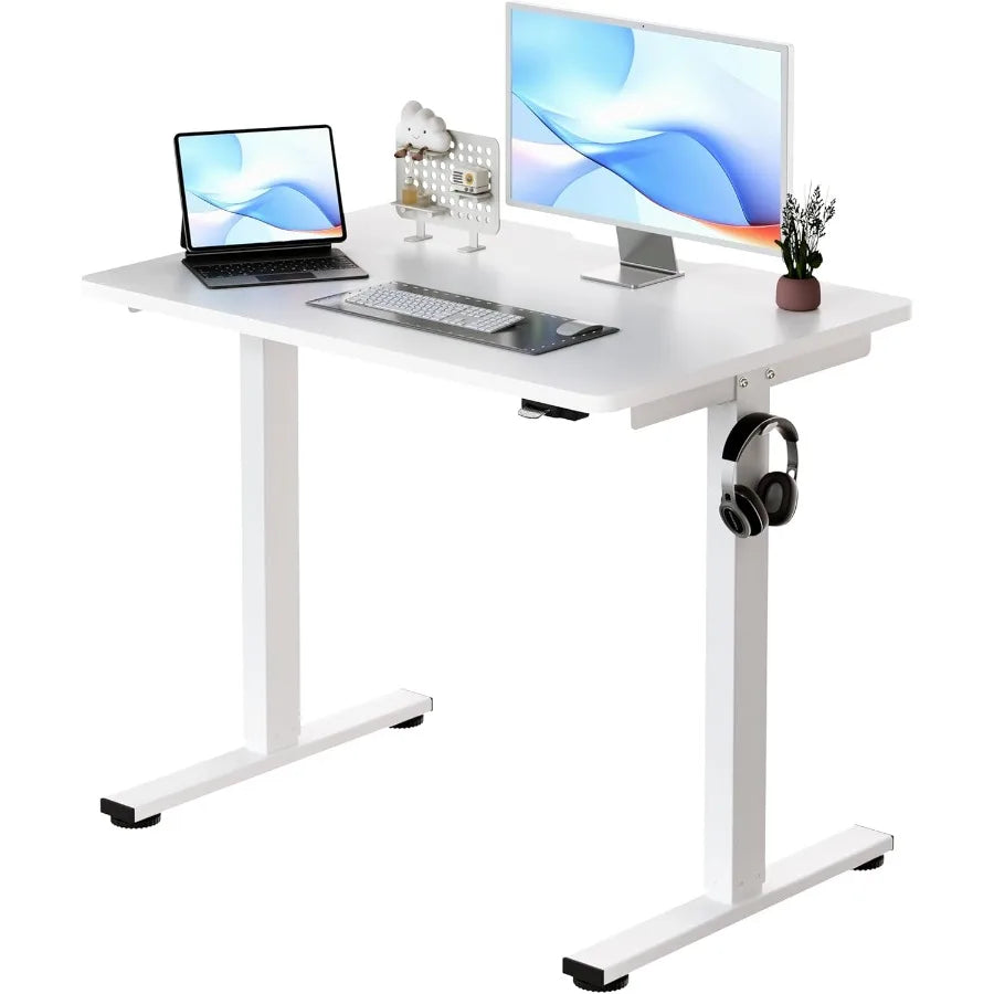 Small Electric Standing Desk for Home Office