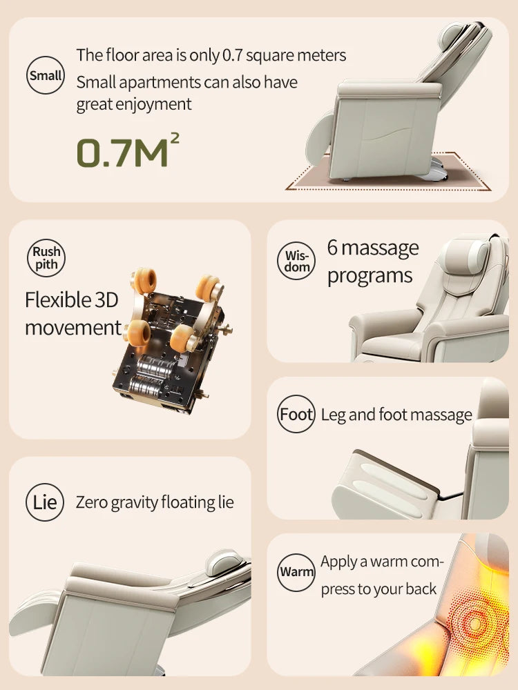 Luxury 4D SL Recliner Zero Gravity Chair