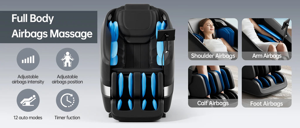Full Body Massage Recliner with Zero Gravity