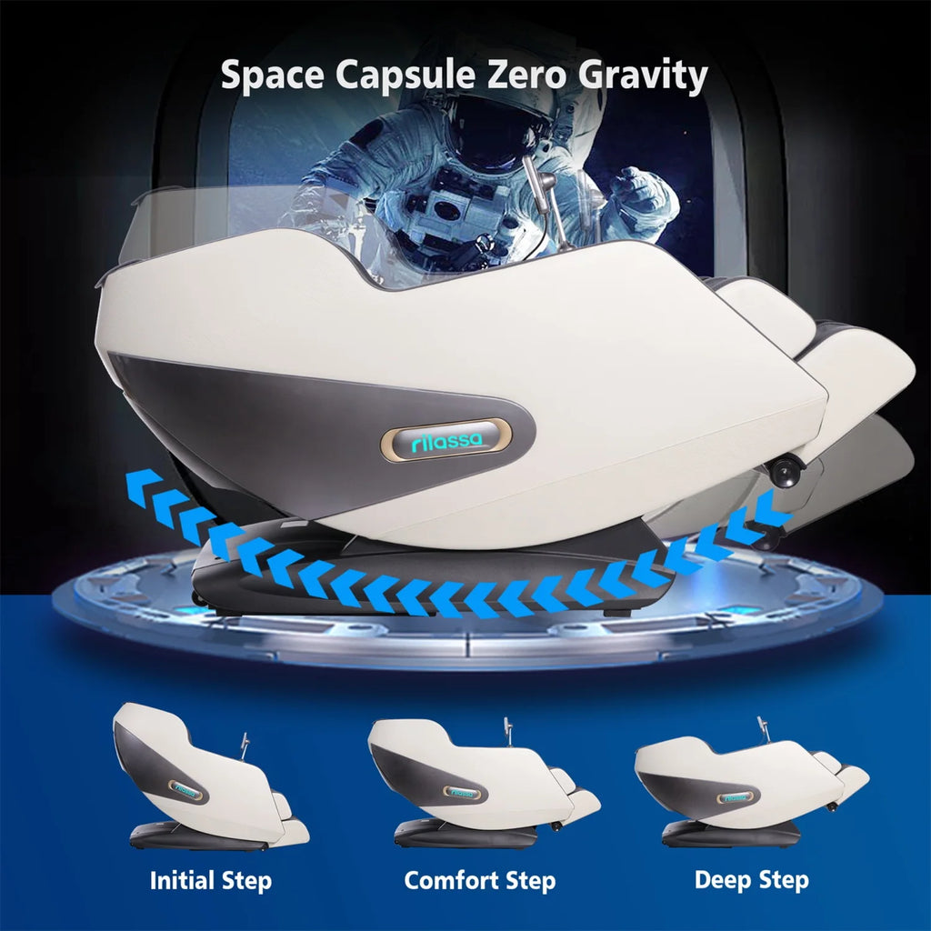 4D Zero Gravity AI Voice Massage Chair