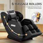 Zero Gravity Massage Chair with Heating and Airbags
