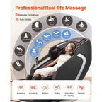 4D Zero Gravity Massage Chair with AI Voice