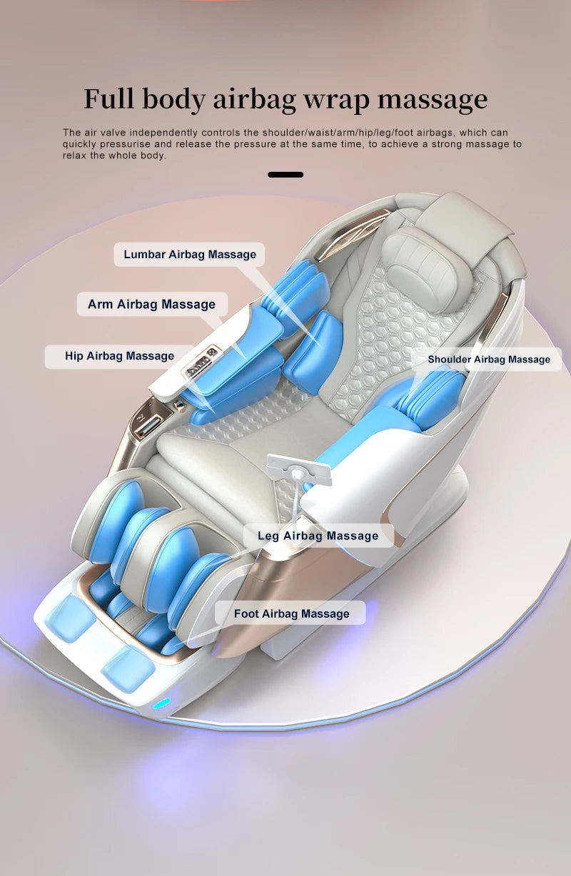 4D Electric Full Body Zero Gravity Chair