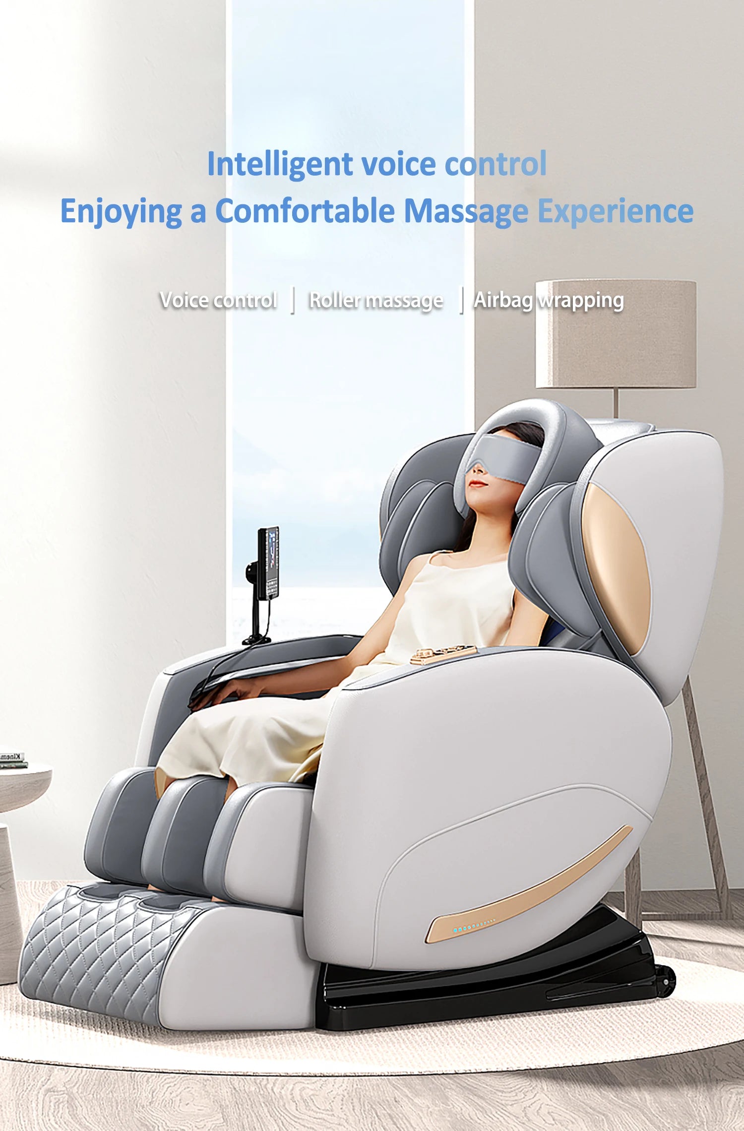 Zero Gravity Massage Chair with Heating and Bluetooth
