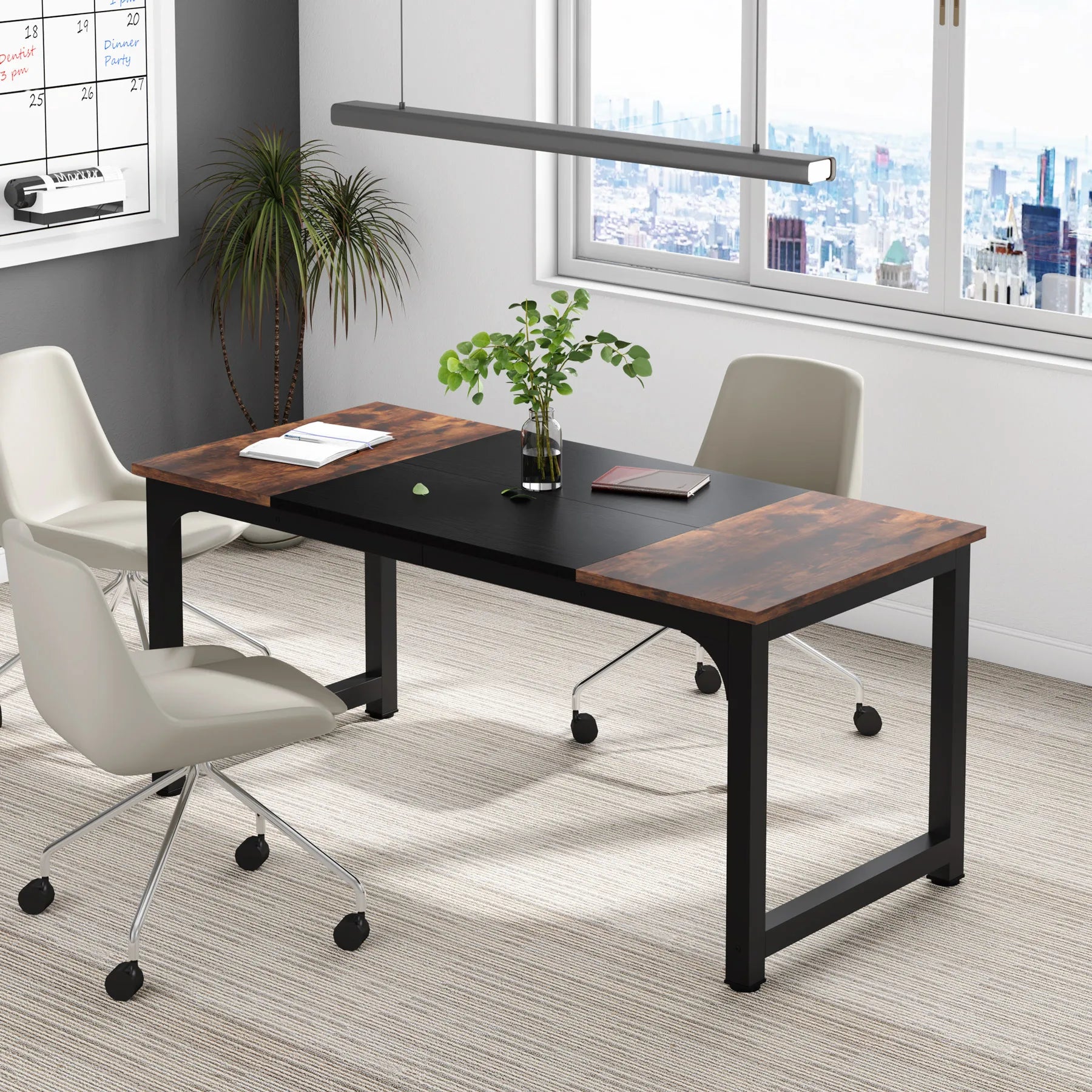 Large Modern Office Computer Writing Desk