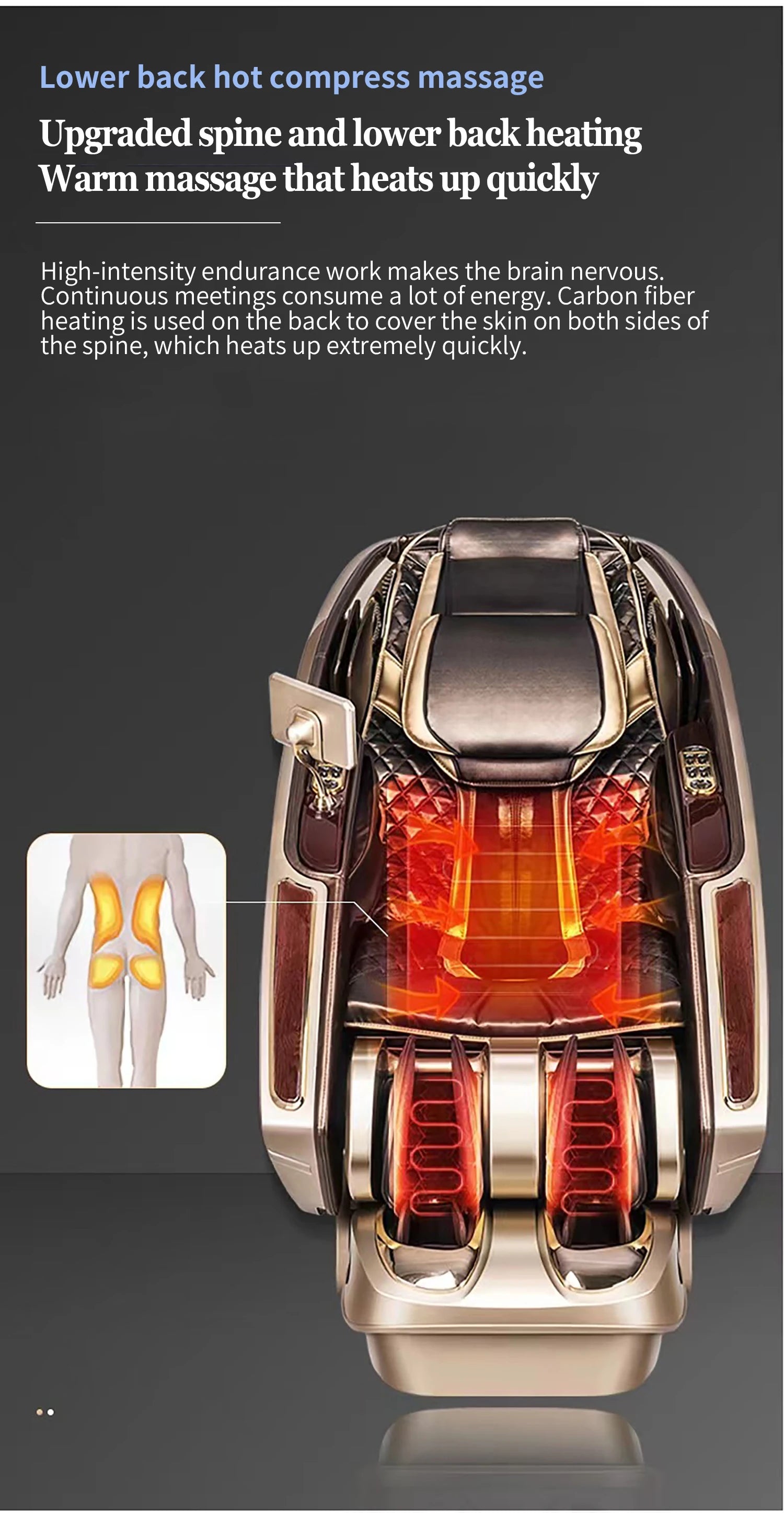 Luxury 4D SL-Track Zero Gravity Massager