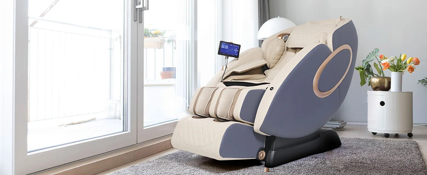 4D SL-Track Massager with App and Yoga Stretch