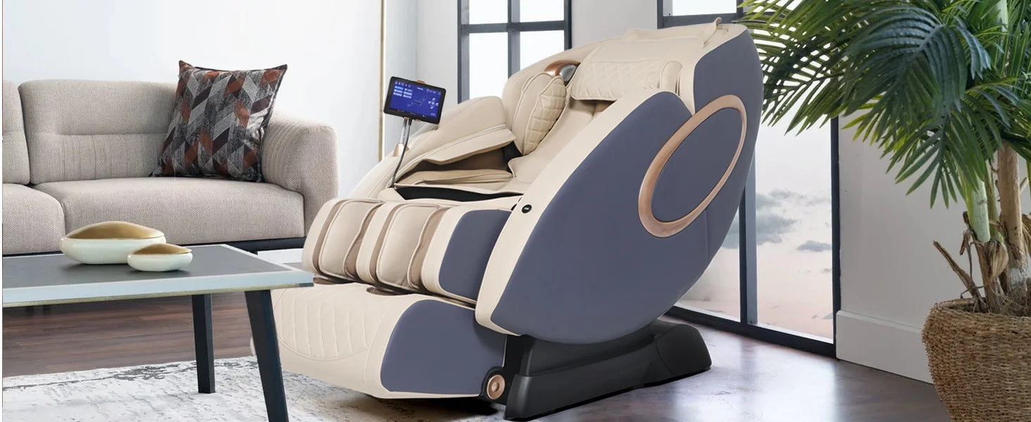 4D SL-Track Massager with App and Yoga Stretch