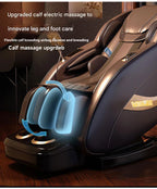 4D Full Body Zero Gravity Shiatsu Recliner