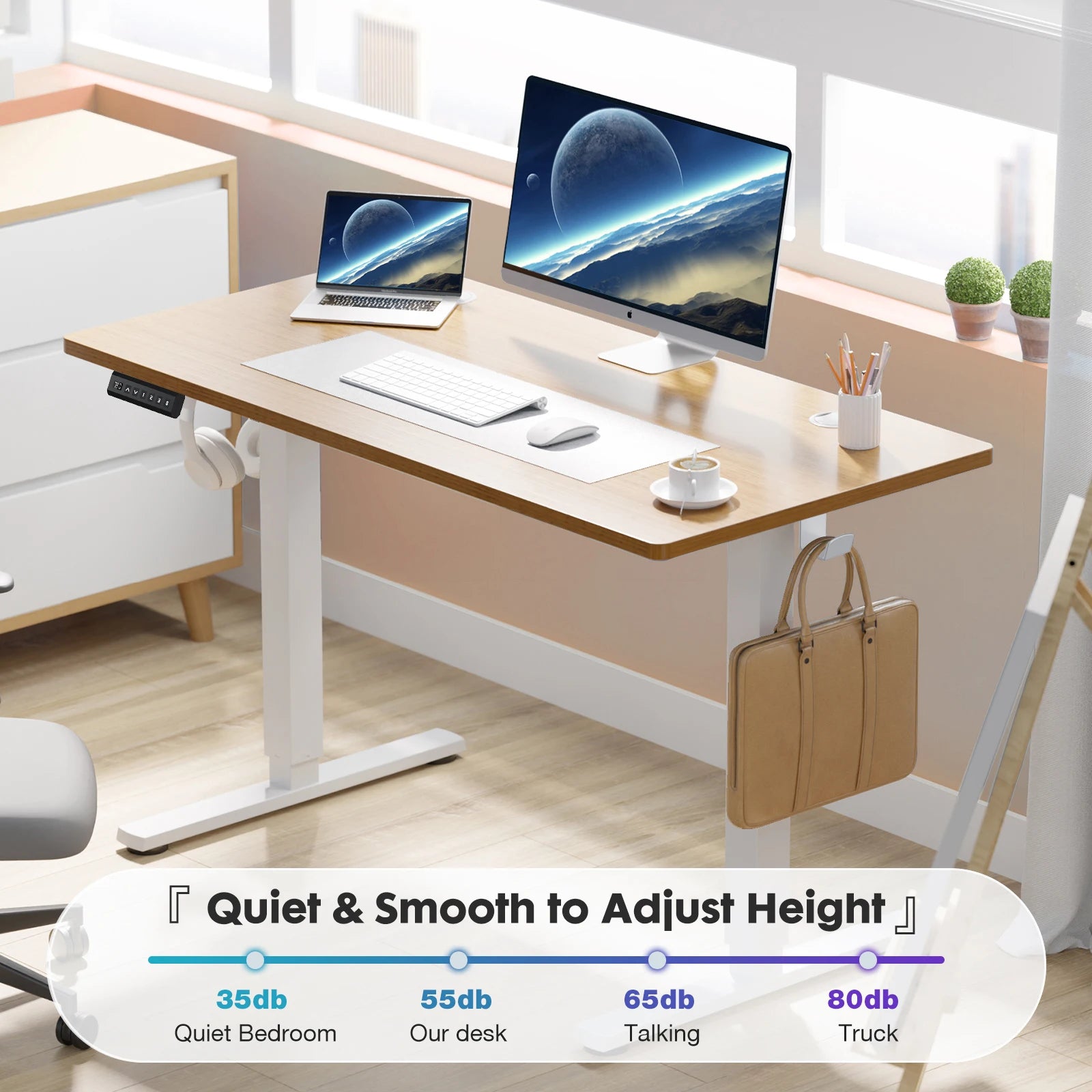 Electric Standing Desk for Ergonomic Workstation