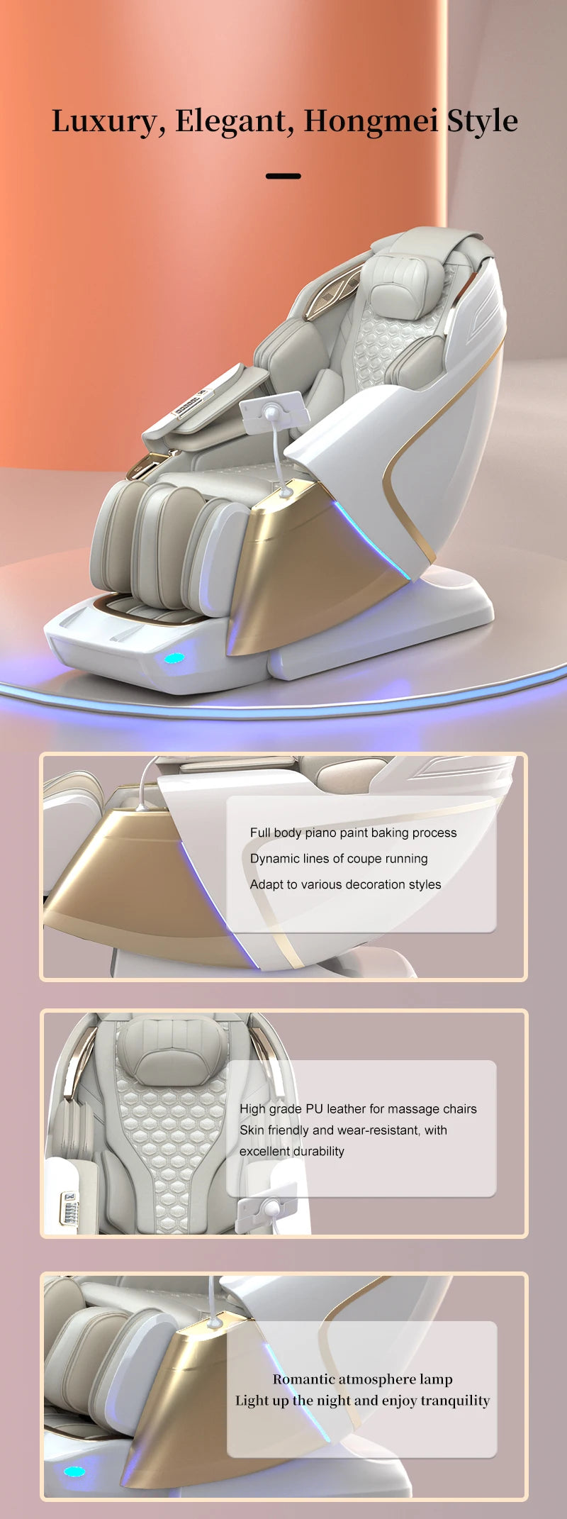 4D Electric Full Body Zero Gravity Chair