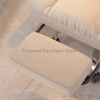 Comfy Fabric Ergonomic Swivel Recliner Chair