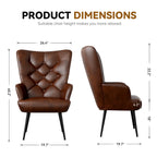 Medieval Modern High Back Velvet Armchair