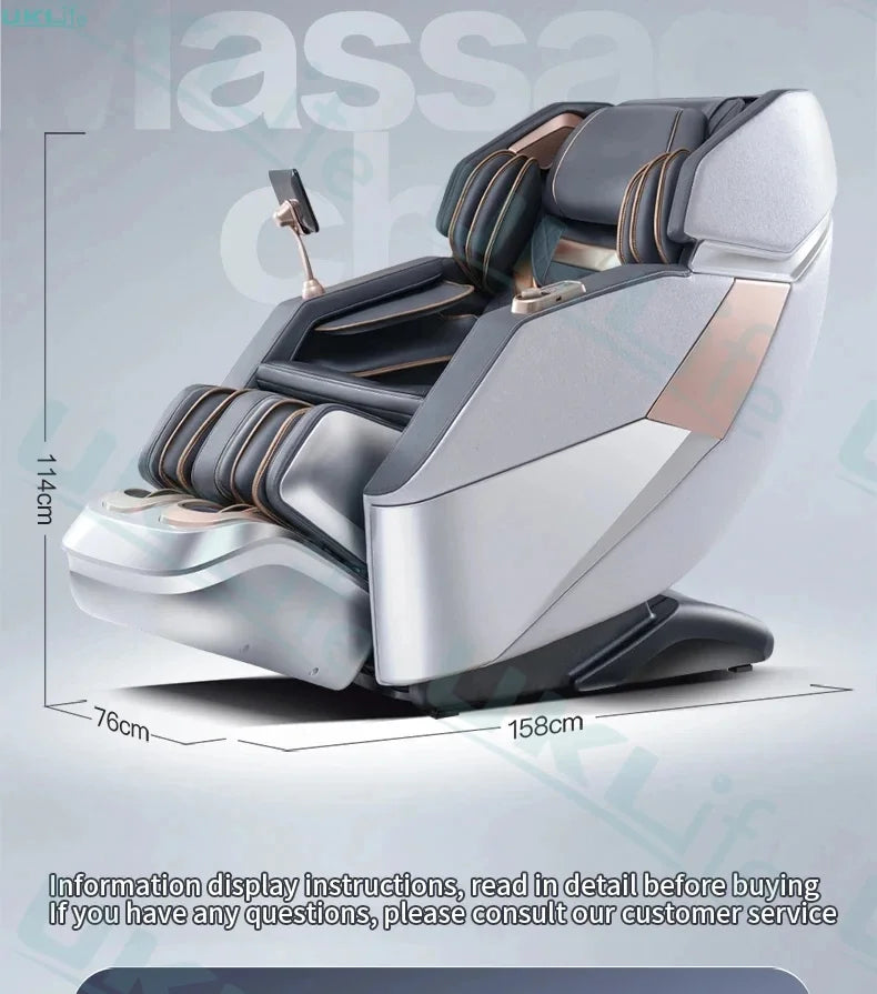 Luxury 4D Zero Gravity Massage Sofa with Heating