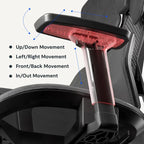 Reclining Gaming Chair with Adjustable Lumbar Support