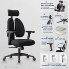 Ergonomic Swivel Office Chair with Memory Foam