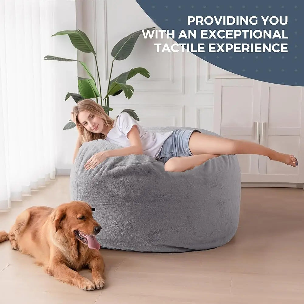 Giant Convertible Bean Bag Chair Bed
