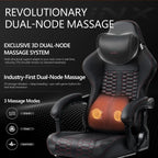 Big and Tall Gaming Chair with Massage and Footrest