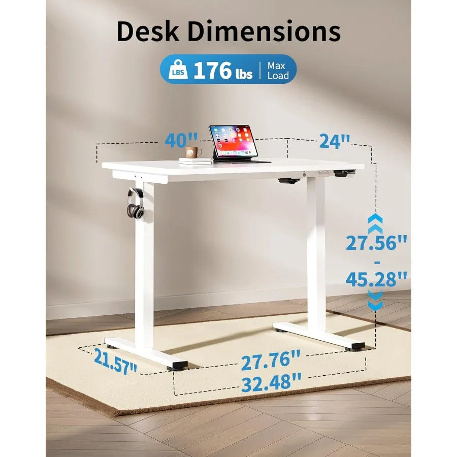 Small Electric Standing Desk for Home Office