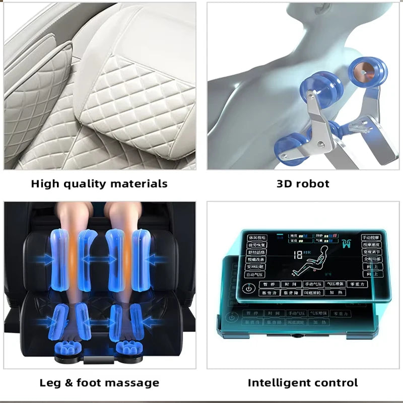 4D SL Airbag Zero Gravity Massage Chair
