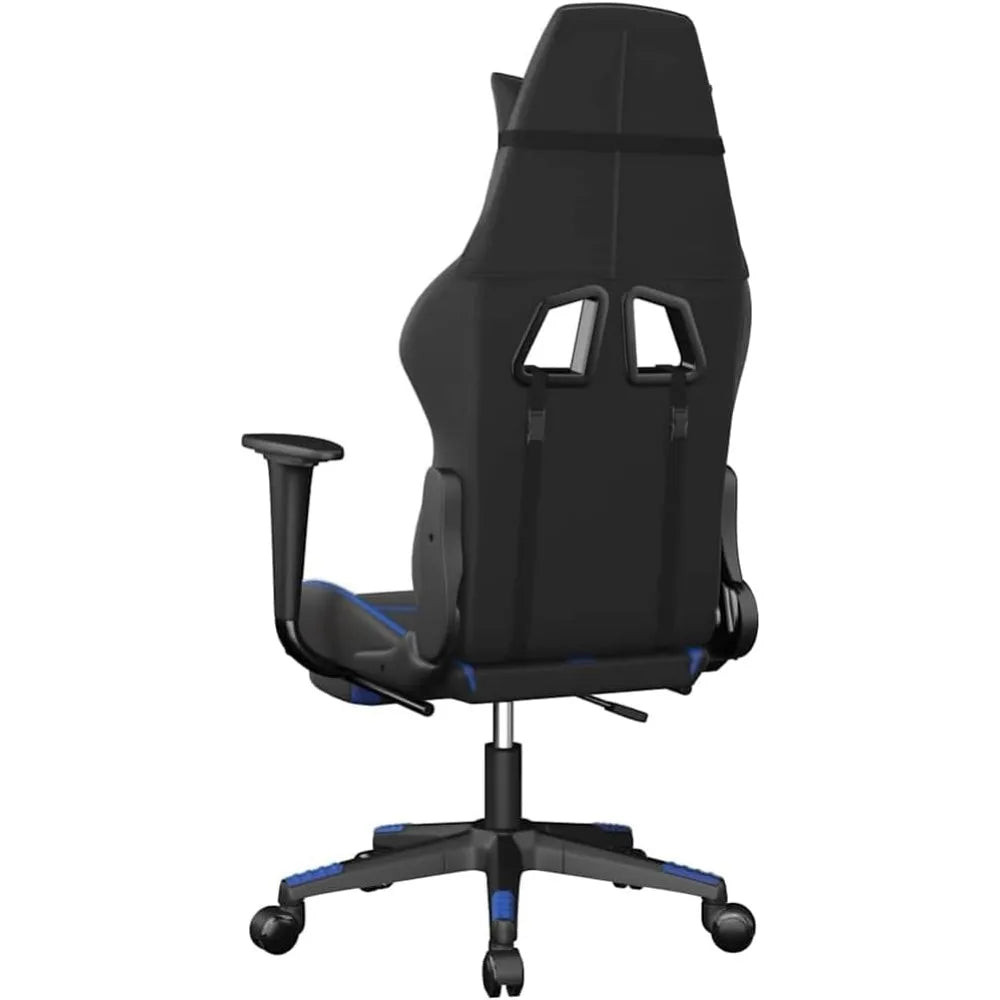 Adult Ergonomic Gaming Chair with Massage and Footrest