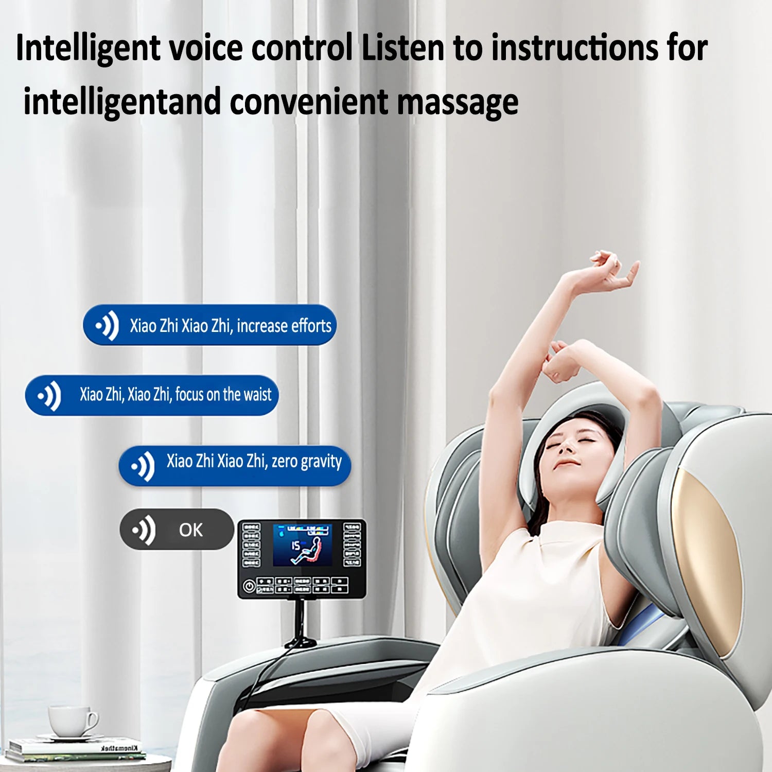 Zero Gravity Massage Chair with Heating and Bluetooth