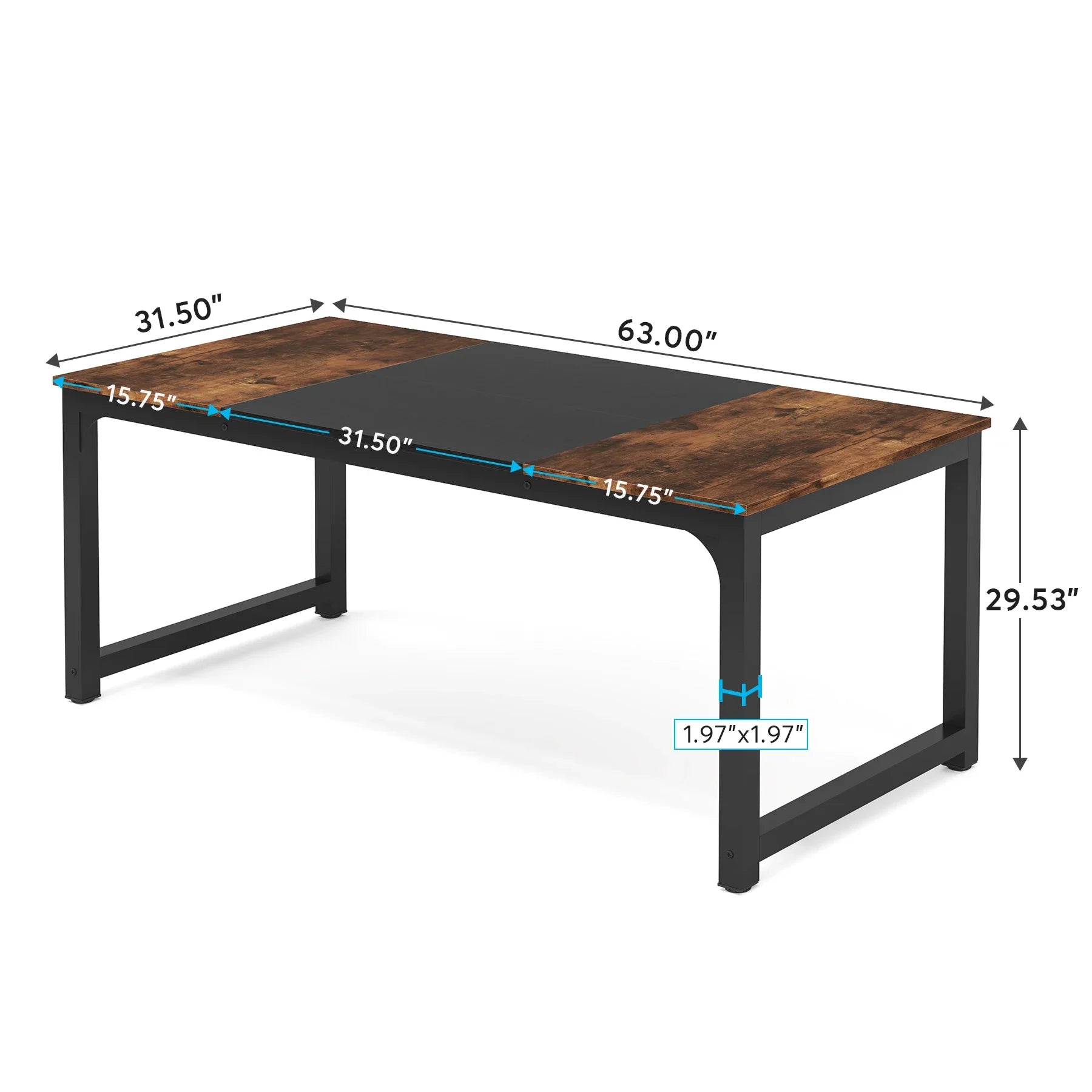 Large Modern Office Computer Writing Desk